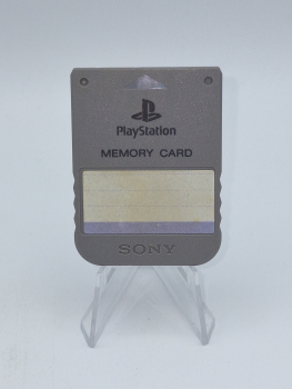 Playstation 1 Memory Card Grau